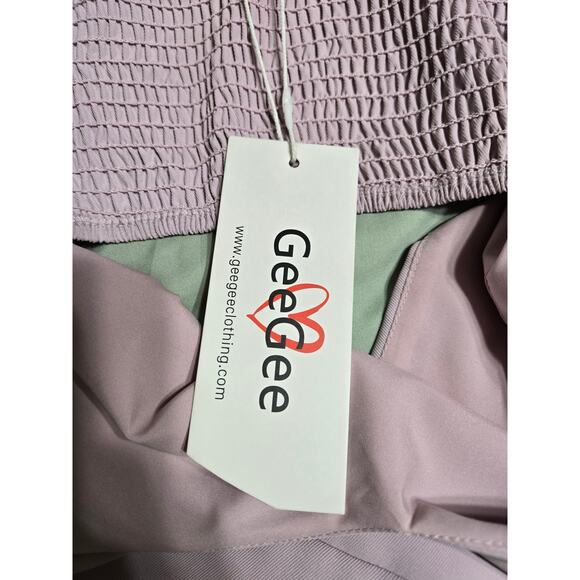 GeeGee 2xl women's lavender crop top new with tags - Picture 6 of 8